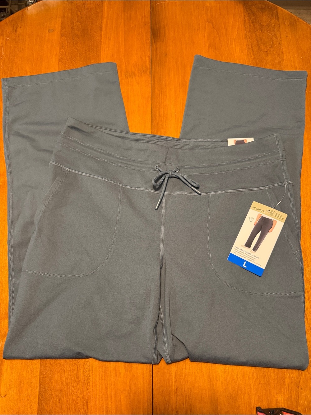 Mondetta Women's Charcoal Gray Track Pants Joggers
